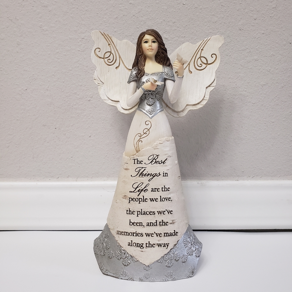Pavilion Gift Company Elements-The Best Things in Life 8 Inch Angels Figurines